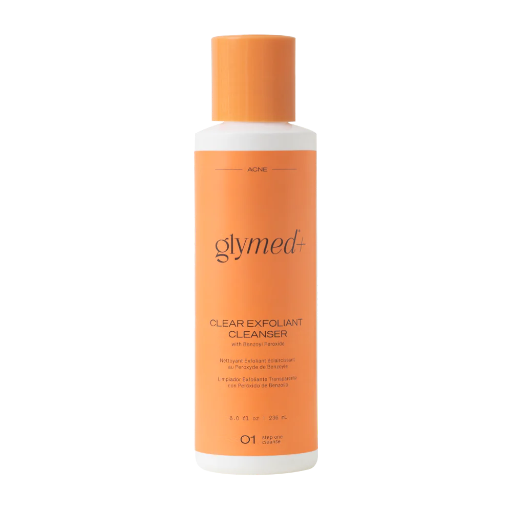 GlyMed+ Clear Exfoliant Cleanser with Benzoyl Peroxide
